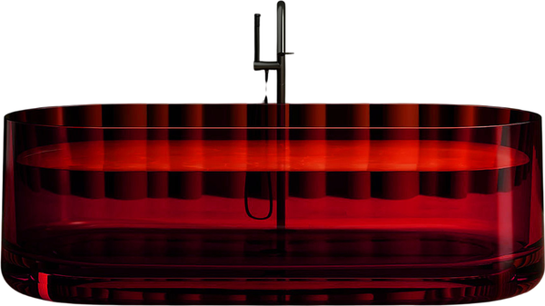 Ванна из полиэфирной смолы Abber Kristall AT9708 Rubin - фото