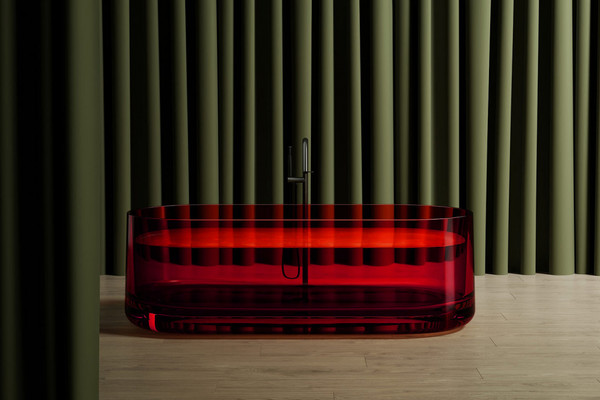 Ванна из полиэфирной смолы Abber Kristall AT9708 Rubin