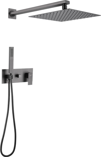 Душевая система со смесителем Abber Daheim AF8218NG - фото