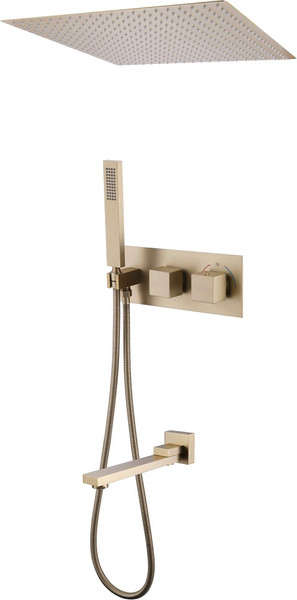 Душевая система со смесителем Abber Daheim AF8254G - фото