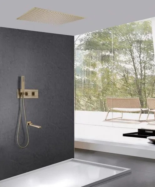 Душевая система со смесителем Abber Daheim AF8254G