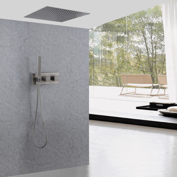 Душевая система со смесителем Abber Daheim AF8255NG