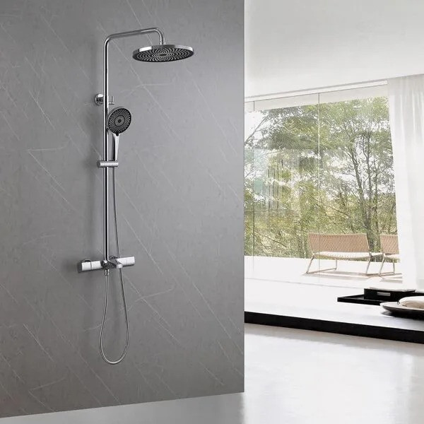 Душевая система со смесителем Abber Thermostat AF8516