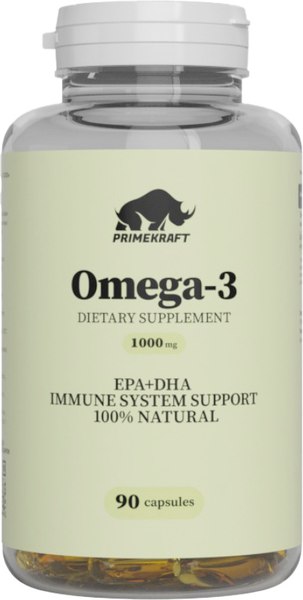Жирные кислоты Prime Kraft Омега-3 1000 - фото