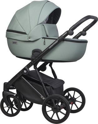 Детская универсальная коляска Riko Montana Ecco 3 в 1 - фото