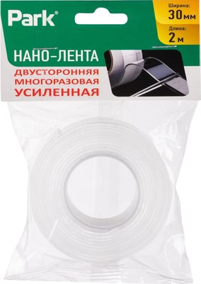 Лента монтажная Park Двусторонняя многоразовая 30мм / 108114