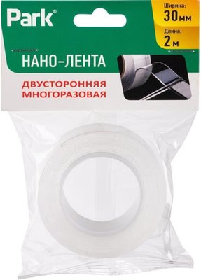 Лента монтажная Park Двусторонняя многоразовая 30мм / 108110