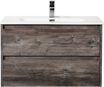 Тумба с умывальником BelBagno Kraft-800-2C-SO-PP + LOV-800-LVB - фото