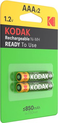 Комплект аккумуляторов Kodak AAA 2BP 850mAh