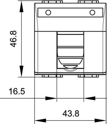 Розетка DKC Brava / 76655B