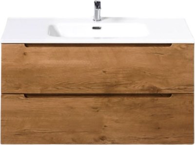 Тумба с умывальником BelBagno Etna-900-2C-SO-RN-P + LOV-900-LVB - фото