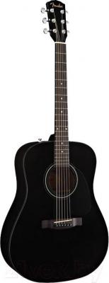Акустическая гитара Fender CD-60 (Black) - фото