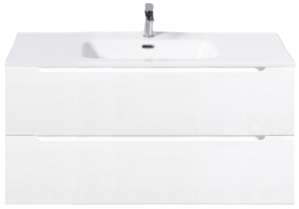 Тумба с умывальником BelBagno Etna-1000-2C-SO-BL-P + LOV-1000-LVB - фото