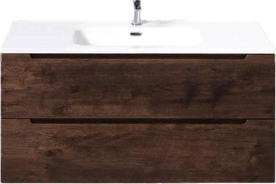 Тумба с умывальником BelBagno Etna-1000-2C-SO-RW-P + LOV-1000-LVB - фото