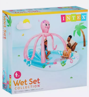 Водный игровой центр Intex Friendly Octopus / 56138 (234х183х150)