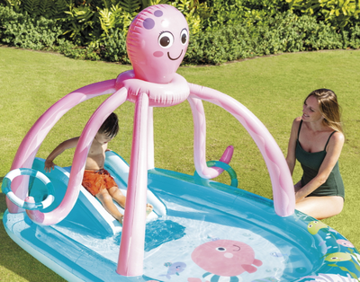 Водный игровой центр Intex Friendly Octopus / 56138 (234х183х150)