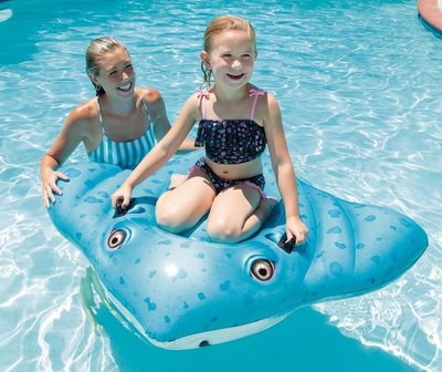 Надувная игрушка для плавания Intex Скат / 57576