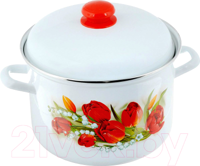 Кастрюля Лысьвенские эмали Ласковый май С-1618 АП2/4 - фото