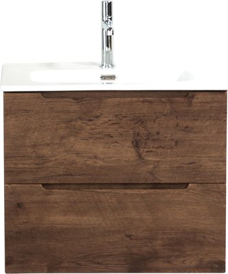 Тумба с умывальником BelBagno ETNA39-500/390-2C-SO-RW-P + BB500/390ETL - фото