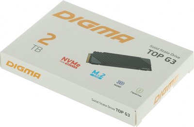 SSD диск Digma Top G3 M.2 2280 2TB DGST4002TG33T