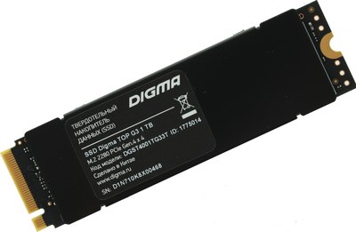 SSD диск Digma Top G3 M.2 2280 1TB DGST4001TG33T