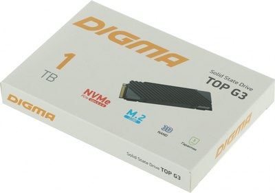 SSD диск Digma Top G3 M.2 2280 1TB DGST4001TG33T