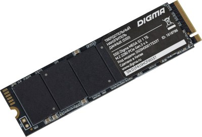 SSD диск Digma Mega S3 M.2 2280 1TB DGSM3001TS33T