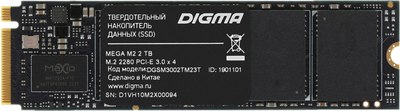 SSD диск Digma Mega M2 M.2 2280 2TB DGSM3002TM23T - фото