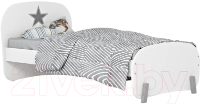 Односпальная кровать Polini Kids Mirum 1910 - фото