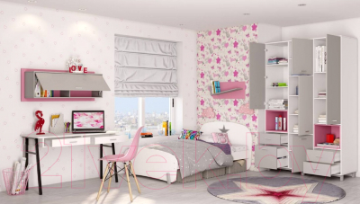 Односпальная кровать Polini Kids Mirum 1910