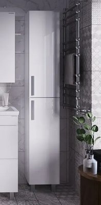 Шкаф-пенал для ванной Grossman Нео-30 / 303042-1K  - фото