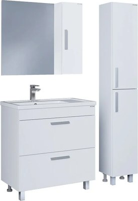 Шкаф-пенал для ванной Grossman Нео-30 / 303042-1K 