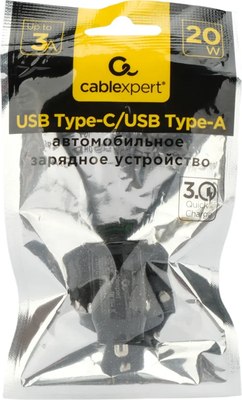 Адаптер питания автомобильный Cablexpert MP3A-UC-CAR23