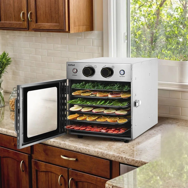 Сушильный шкаф для овощей и фруктов Kitfort КТ-4902