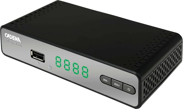 Тюнер цифрового телевидения Cadena CDT-2351SB