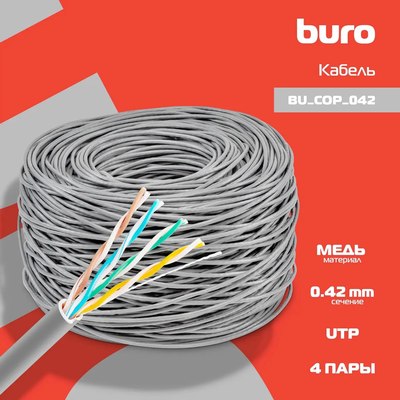 Кабель Buro Сетевой BU-COP-042