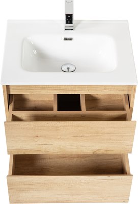 Тумба с умывальником BelBagno KRAFT-500-2C-SO-RNN + BB500ETL
