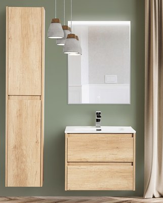 Тумба с умывальником BelBagno KRAFT-500-2C-SO-RNN + BB500ETL