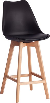 Стул барный Tetchair Tulip Bar пластик/дерево - фото