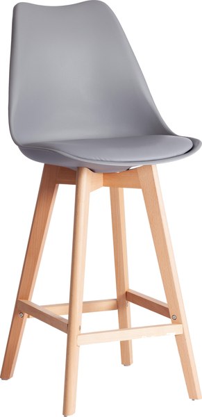 Стул барный Tetchair Tulip Bar пластик/дерево - фото