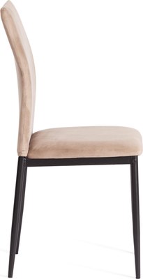 Стул Tetchair Capri металл/флок