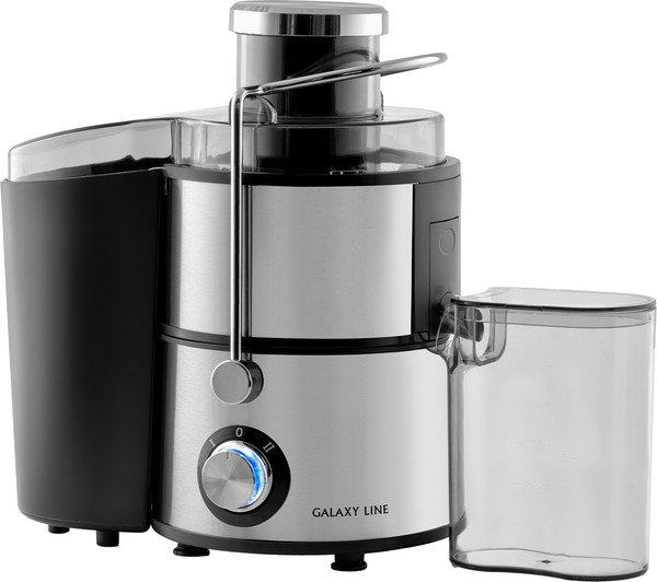 Соковыжималка электрическая Galaxy LINE GL 0809 (серебристый) - фото