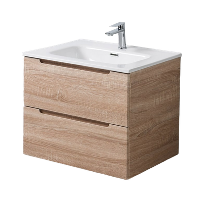 Тумба с умывальником BelBagno ETNA-500-2C-SO-WO + BB500ETL - фото