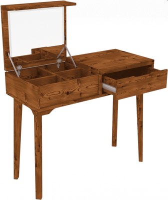 Туалетный столик с зеркалом ФанДОК Доната 8 Ф-137.8-01