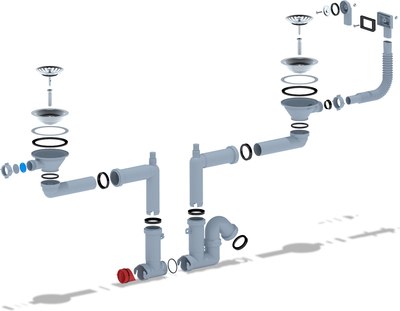 Сифон Ани Пласт F3545S