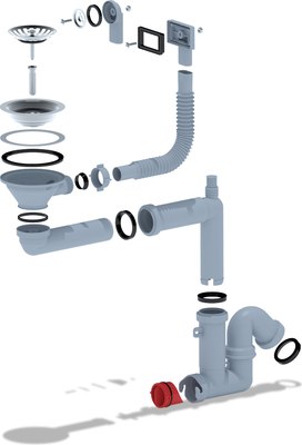 Сифон Ани Пласт F5345S