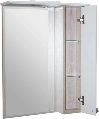 Шкаф с зеркалом для ванной Mixline Версаль-55 / 554989