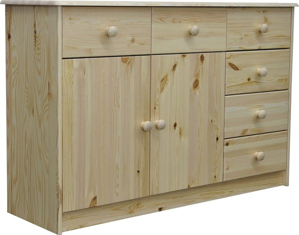 Тумба Dipriz Ром 2 дверки 6 ящиков Д.1348.2 - фото