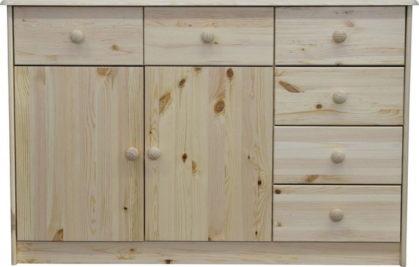 Тумба Dipriz Ром 2 дверки 6 ящиков Д.1348.2