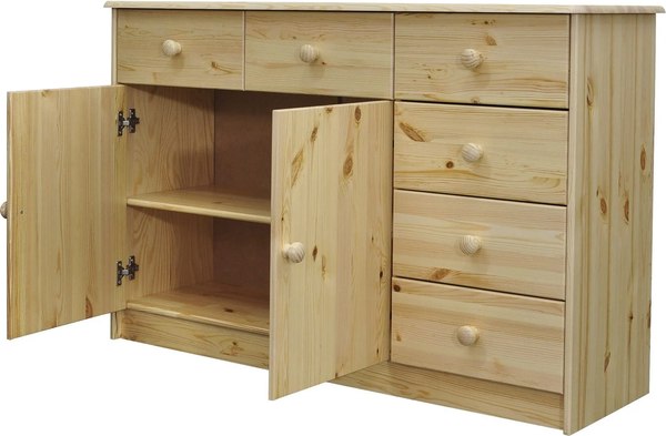 Тумба Dipriz Ром 2 дверки 6 ящиков Д.1348.2